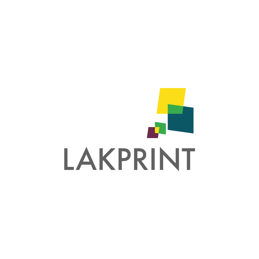Логотип производственной компании «Лакпринт»