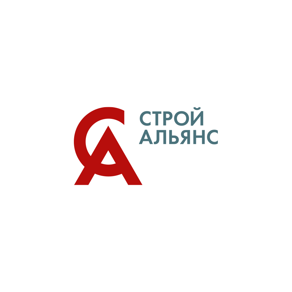 Логотип и фирменный стиль «Строй альянс»
