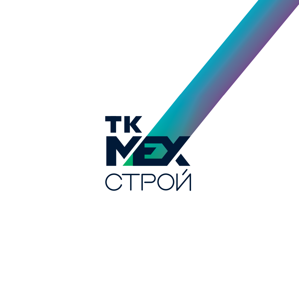 Логотип и фирменный стиль строительной компании «ТК-Мехстрой»